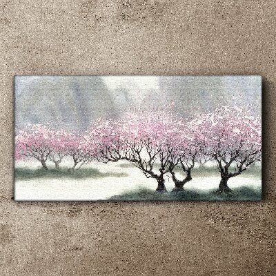 Spring blooming Canvas Wall art