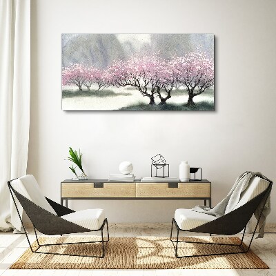 Spring blooming Canvas Wall art