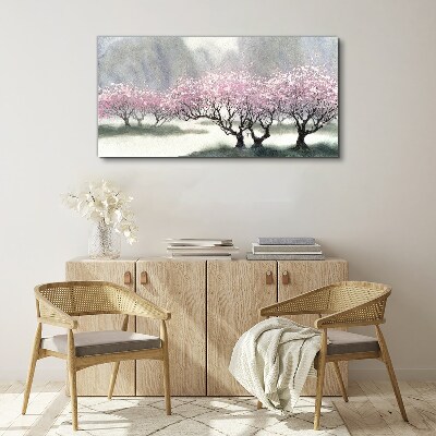 Spring blooming Canvas Wall art