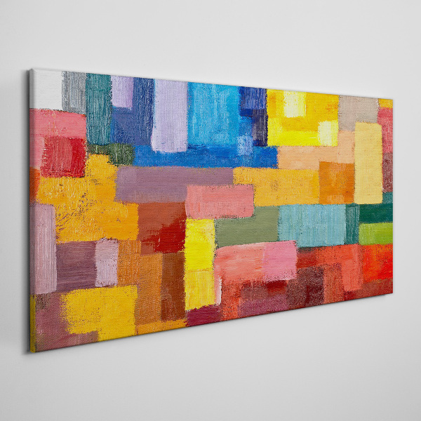 Colorful abstract compositions Canvas print