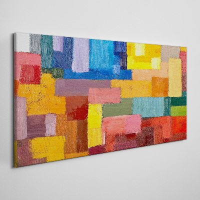 Colorful abstract compositions Canvas print