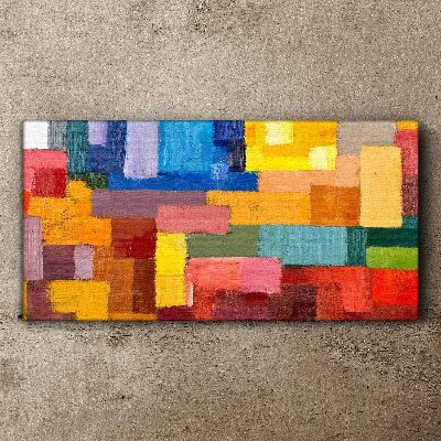 Colorful abstract compositions Canvas print