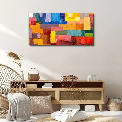 Colorful abstract compositions Canvas print