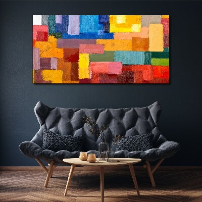 Colorful abstract compositions Canvas print