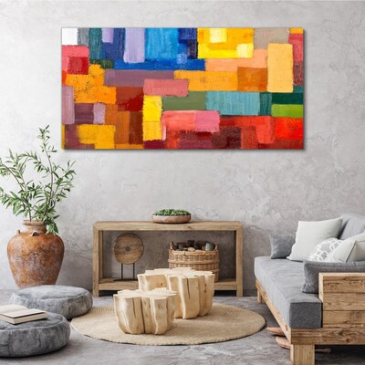 Colorful abstract compositions Canvas print