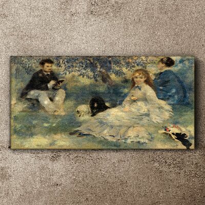 Summer Picnic in the Park Canvas print