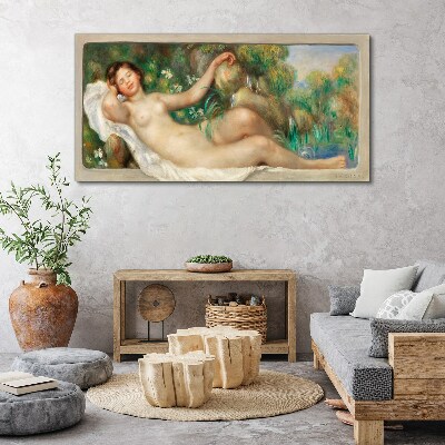 Peace in the summer garden Canvas print