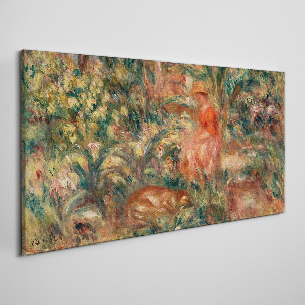 Summer Afternoon in the Garden Canvas print