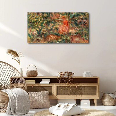 Summer Afternoon in the Garden Canvas print