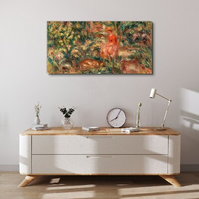 Summer Afternoon in the Garden Canvas print