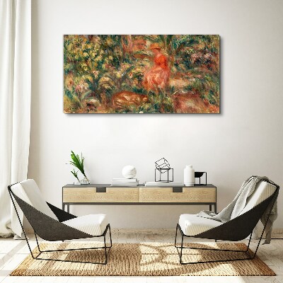 Summer Afternoon in the Garden Canvas print