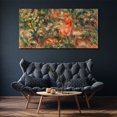 Summer Afternoon in the Garden Canvas print