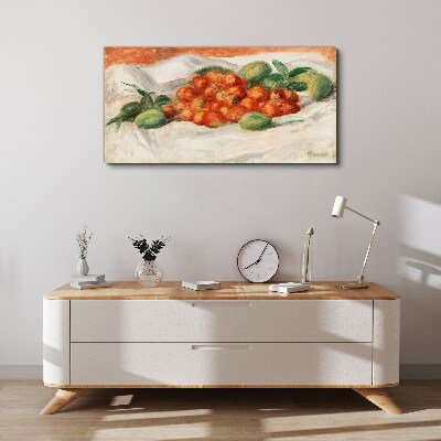 Fruit bouquet on a white background Canvas print