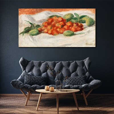 Fruit bouquet on a white background Canvas print