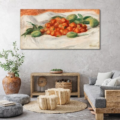 Fruit bouquet on a white background Canvas print