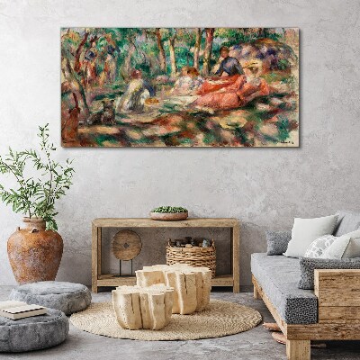 Summer Afternoon in the Park Canvas print