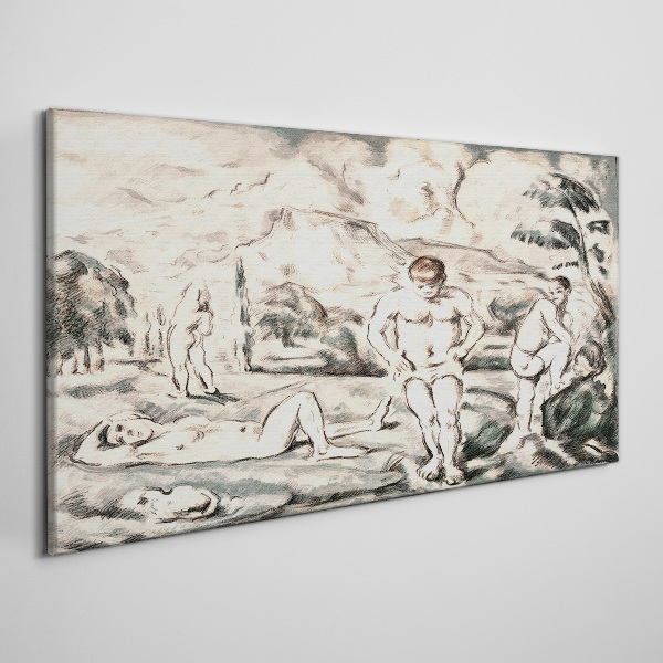 A scene from nature Canvas print