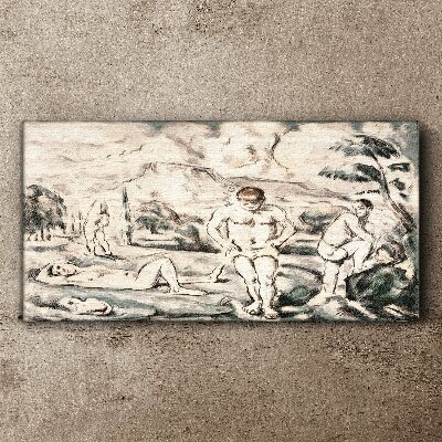 A scene from nature Canvas print