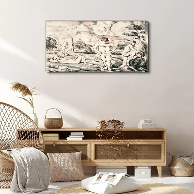 A scene from nature Canvas print