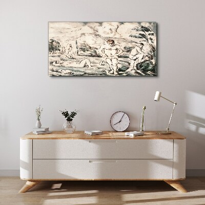 A scene from nature Canvas print