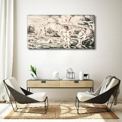 A scene from nature Canvas print