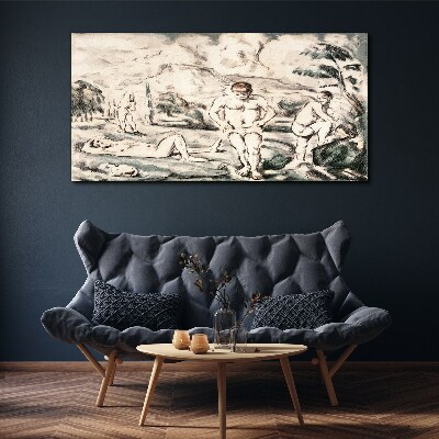 A scene from nature Canvas print