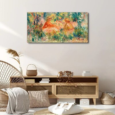 Summer Afternoon in the Garden Canvas print