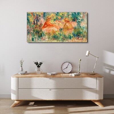 Summer Afternoon in the Garden Canvas print