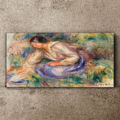 Immersion in nature Canvas print