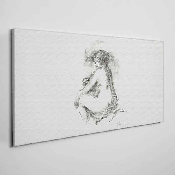 Nudes in the Shadows Canvas print