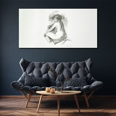 Nudes in the Shadows Canvas print