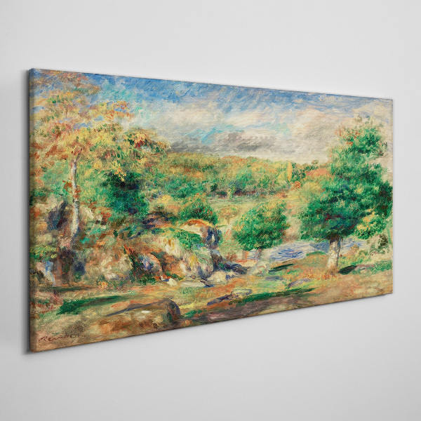 Summer Landscape Canvas print