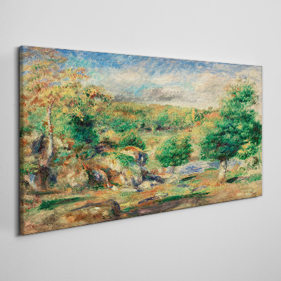 Summer Landscape Canvas print