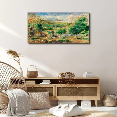 Summer Landscape Canvas print