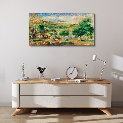 Summer Landscape Canvas print