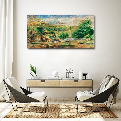 Summer Landscape Canvas print