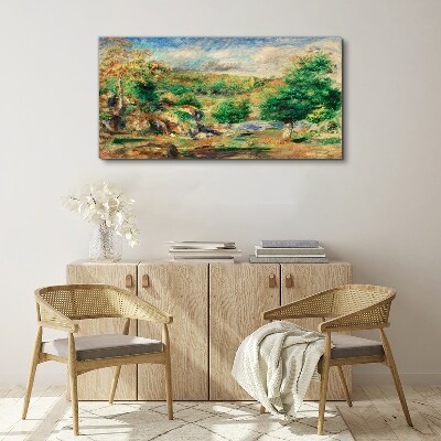 Summer Landscape Canvas print