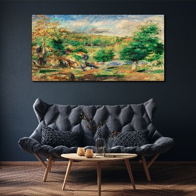 Summer Landscape Canvas print