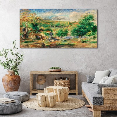 Summer Landscape Canvas print