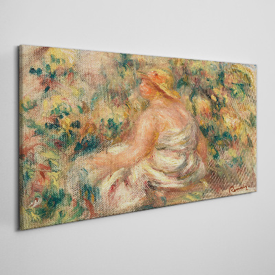 Summer moment in the garden Canvas print