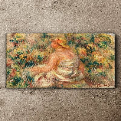 Summer moment in the garden Canvas print