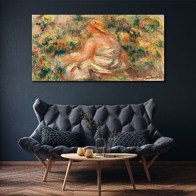 Summer moment in the garden Canvas print