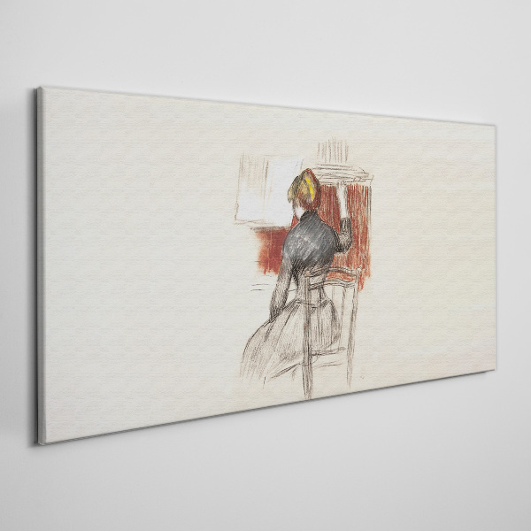 Music in silence Canvas print