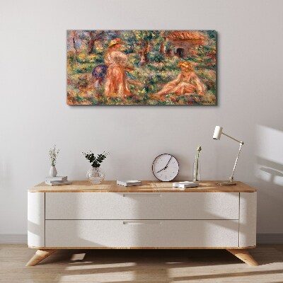 Summer Afternoon in the Garden Canvas print