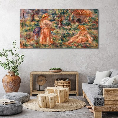 Summer Afternoon in the Garden Canvas print