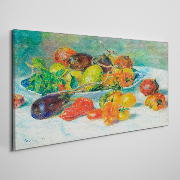 Still life with fruit Canvas print