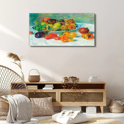 Still life with fruit Canvas print