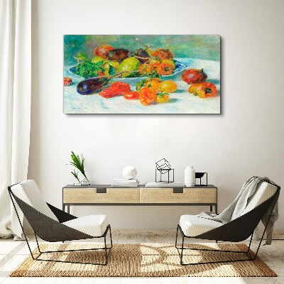 Still life with fruit Canvas print