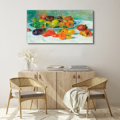 Still life with fruit Canvas print