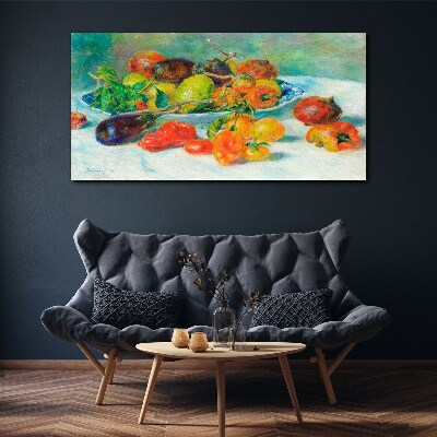 Still life with fruit Canvas print